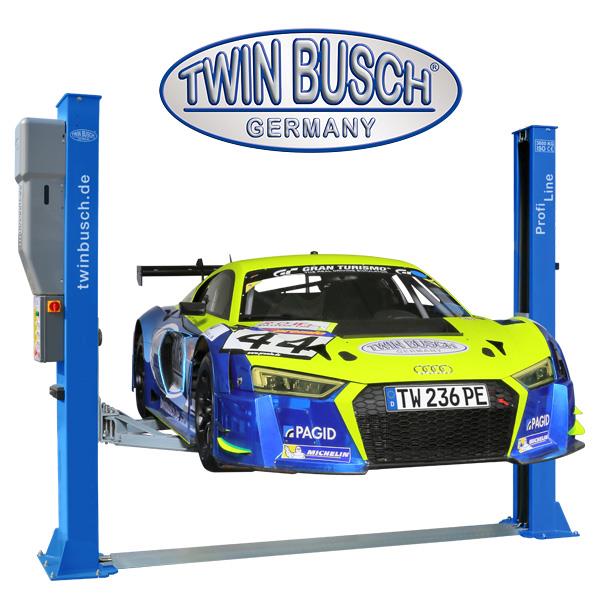 Electro-hydraulic two post lift 4,2T TWIN BUSCH