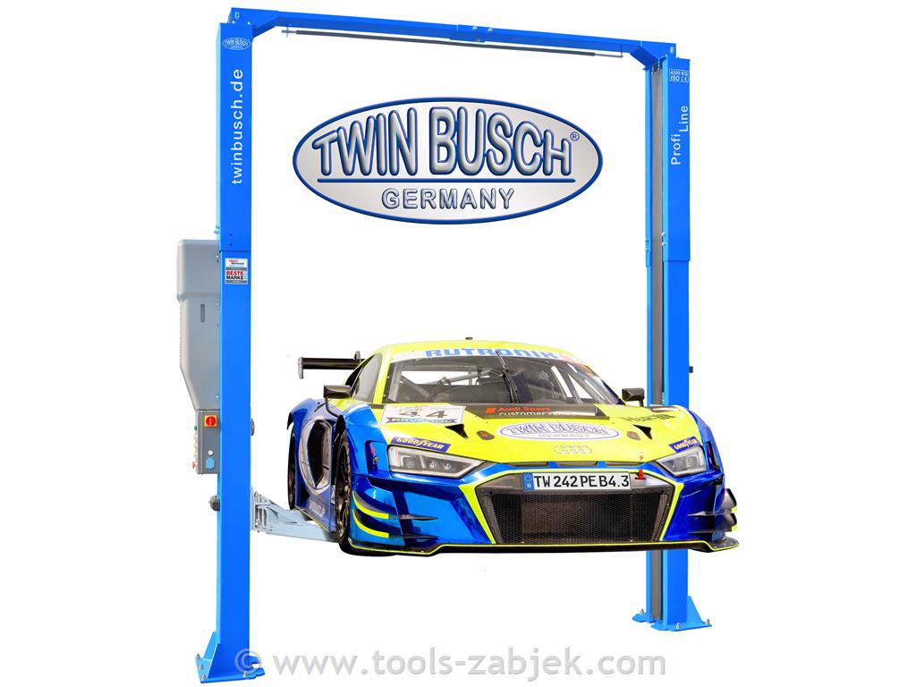 Electro-hydraulic two post lift 4,2T TWIN BUSCH