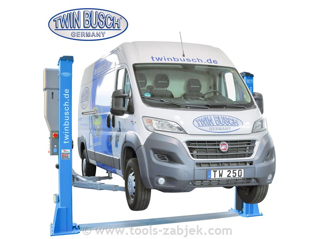 Electro-hydraulic two post lift 5T TWIN BUSCH