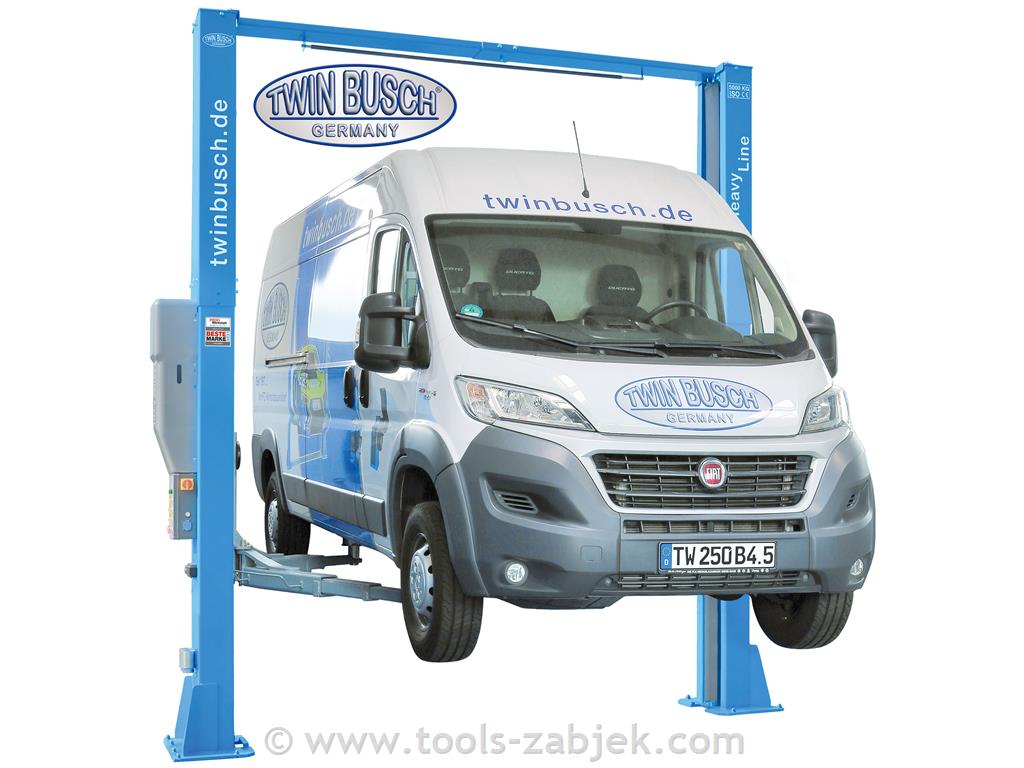 Electro-hydraulic two post lift 5T TWIN BUSCH