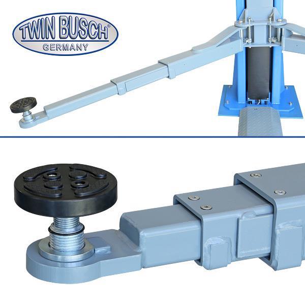 Electro-hydraulic two post lift 5T TWIN BUSCH