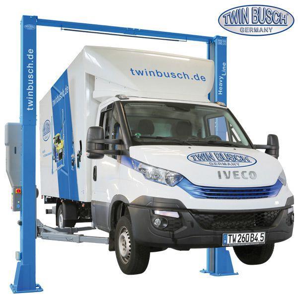 Electro-hydraulic two post lift with topconnection bar, 6T TWIN BUSCH