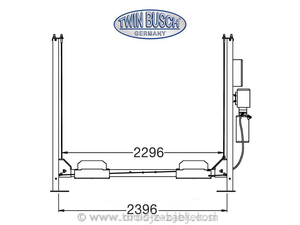 Parking lift TWIN BUSCH