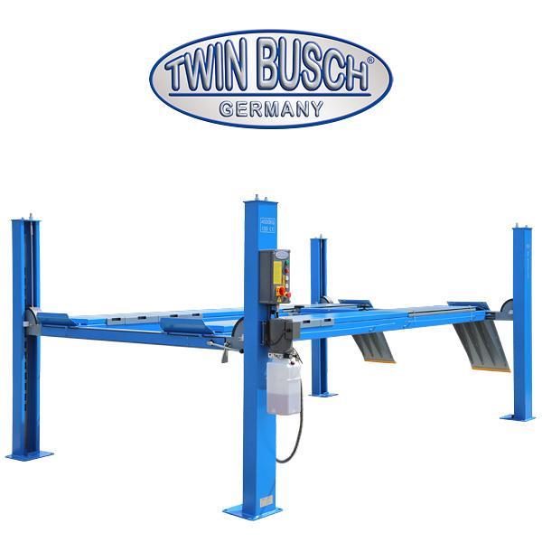 Electro-hydraulic four post lift 4,5T TWIN BUSCH