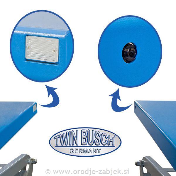Electro-hydraulic scissor lift 3T TWIN BUSCH