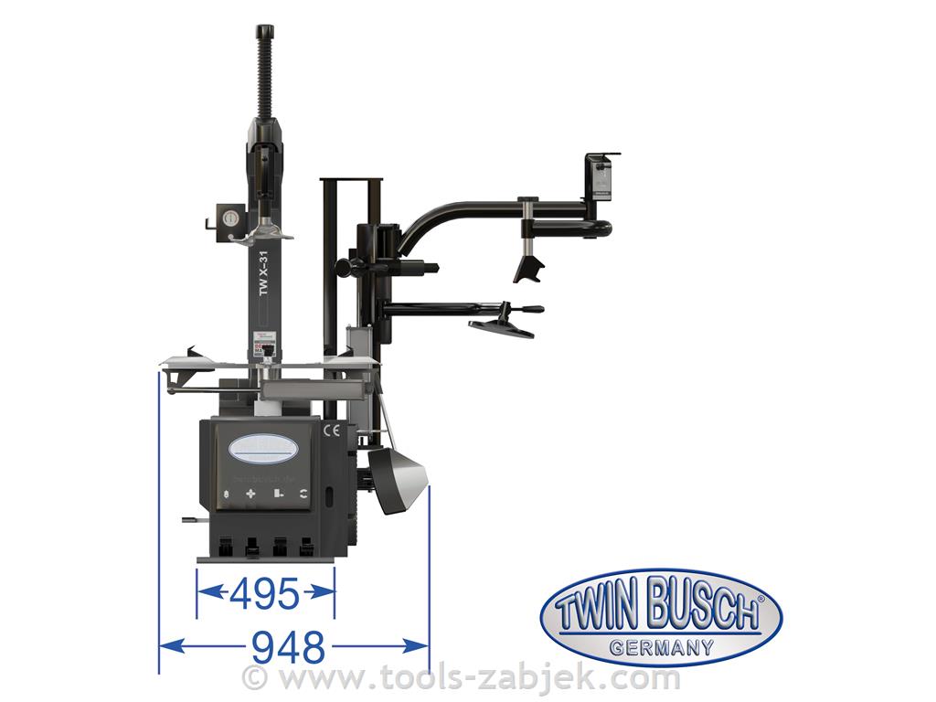 Tire changer for passenger cars TWIN BUSCH