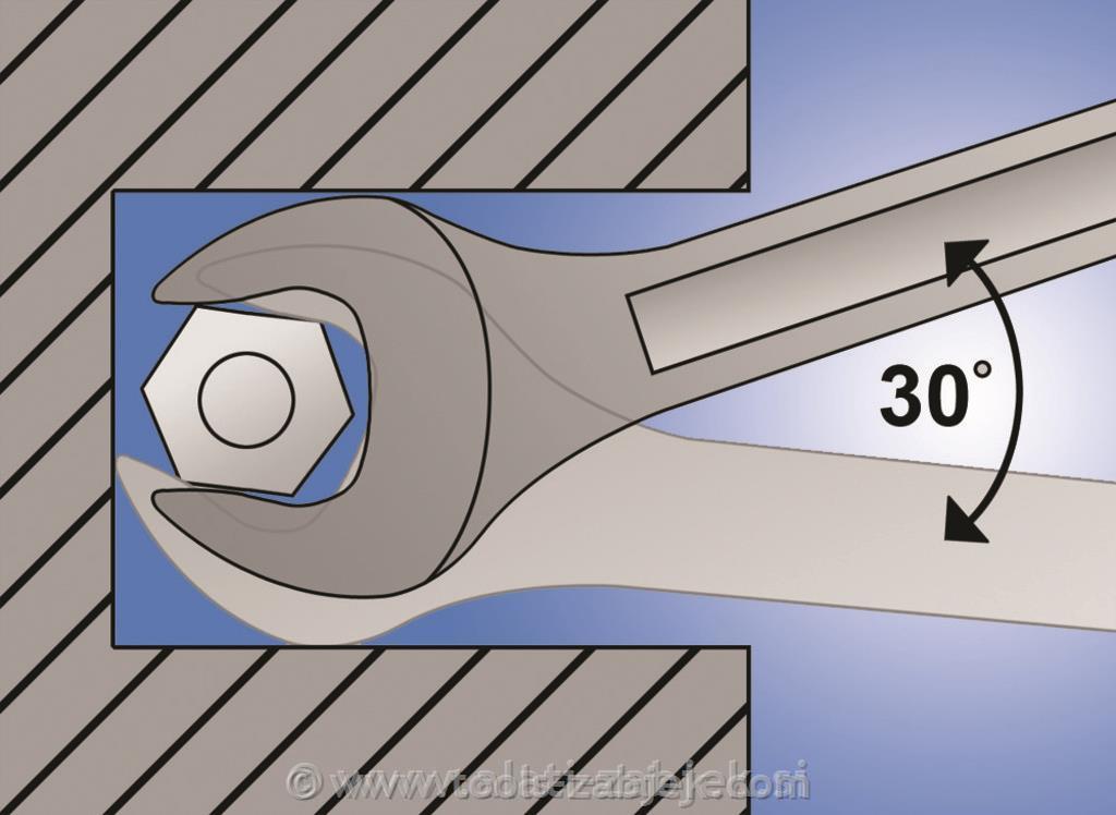 Open end spanner 110/1 UNIOR