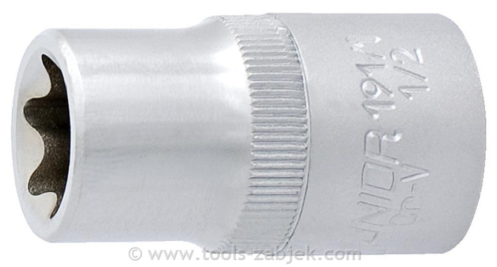 Socket wrench 1/2" with internal TX profile 191/1 UNIOR