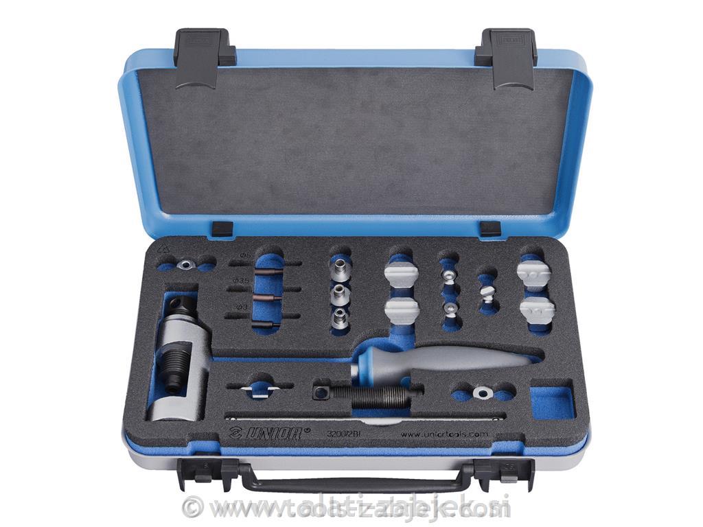 Chain breaker, press and riveting tool for motorbike 3200/2BI UNIOR