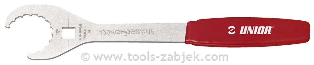 Drive shaft wrench, open - 1609/2HOBBY UNIOR