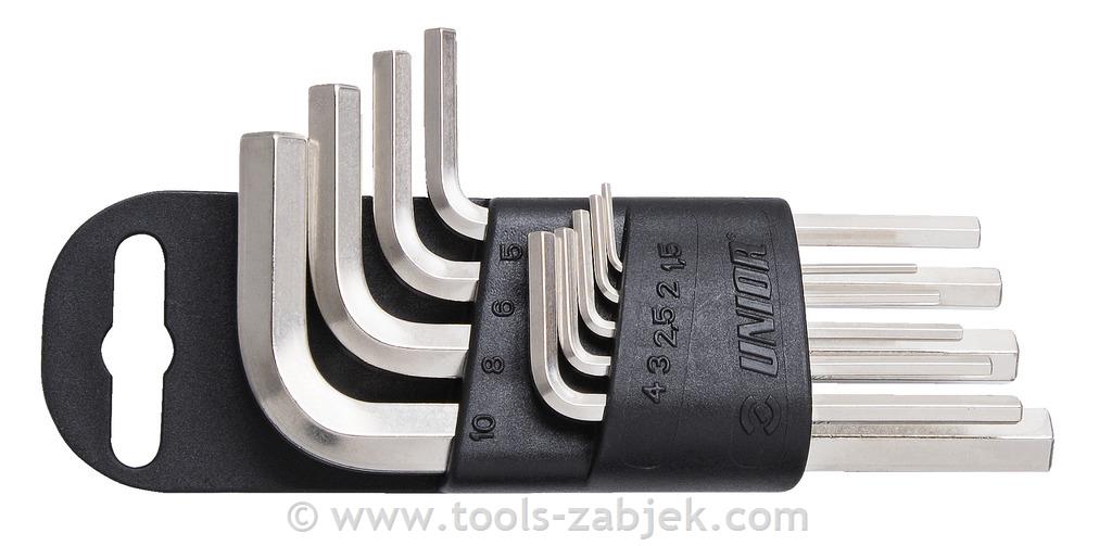 Garnitura inbus ključev na plastičnem ob 