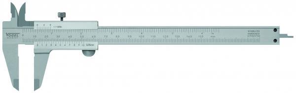 Pocket Vernier Caliper with fixing screw150 mm VOGEL