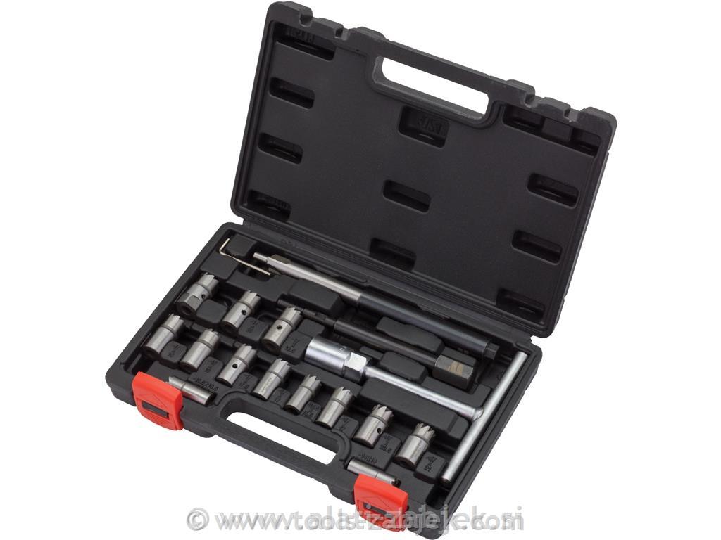 17-piece injector seat cleaning set WELZH