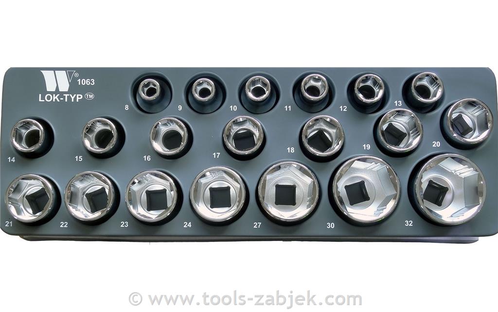 1/2" Sockets Shallow 8-32 MM WELZH
