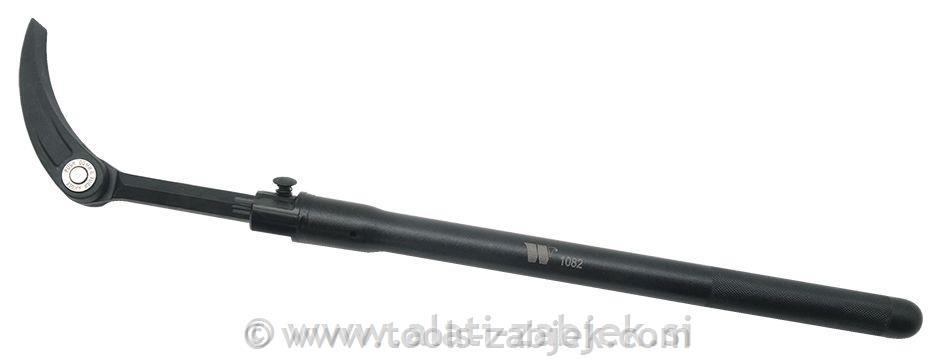 Extendable pry bar with rotating head WELZH