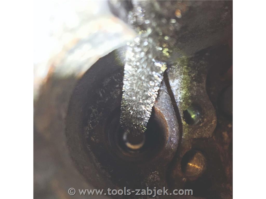 Injector Shaft Wire Brush Cleaning Set WELZH