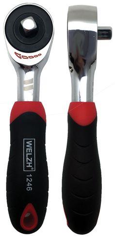 Ratchet Stubby 1/4" WELZH