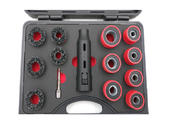 16-piece stud cleaning and grinding kitfor wheel hubs WELZH