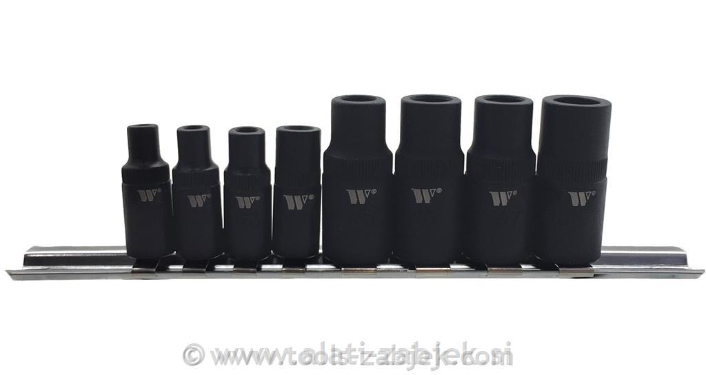 8-piece set of tap drill bit holders WELZH
