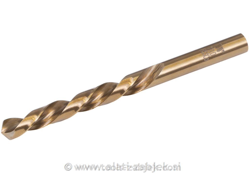 19-Piece Left Cutting Drill Bits 1-10MM WELZH