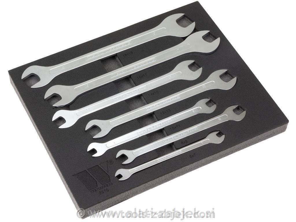 Spanner Set Ultra Thin 6-19mm WELZH