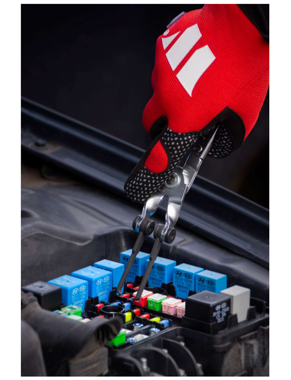 Relay Pliers; Flexible Head 