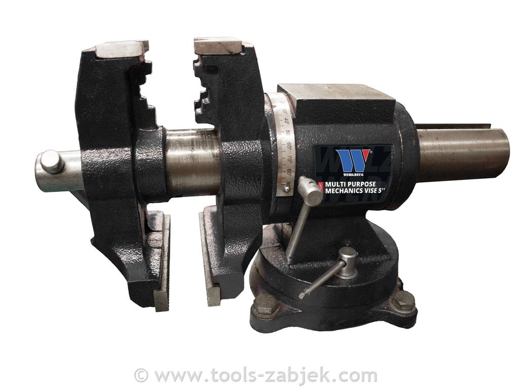 Večnamenski vrtljivi primež WELZH