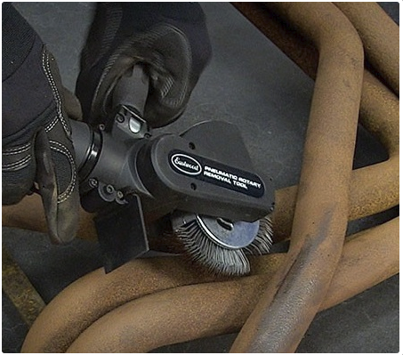 Pneumatic sander for surface preparationwith various attachments WELZH