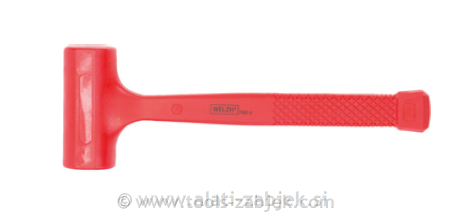 Rubber hammer 450 g WELZH