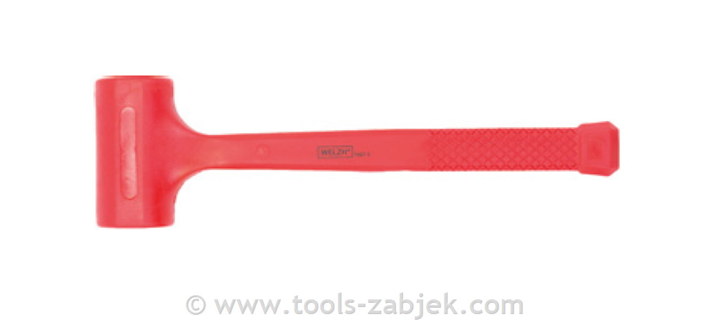 Rubber hammer 900 g WELZH