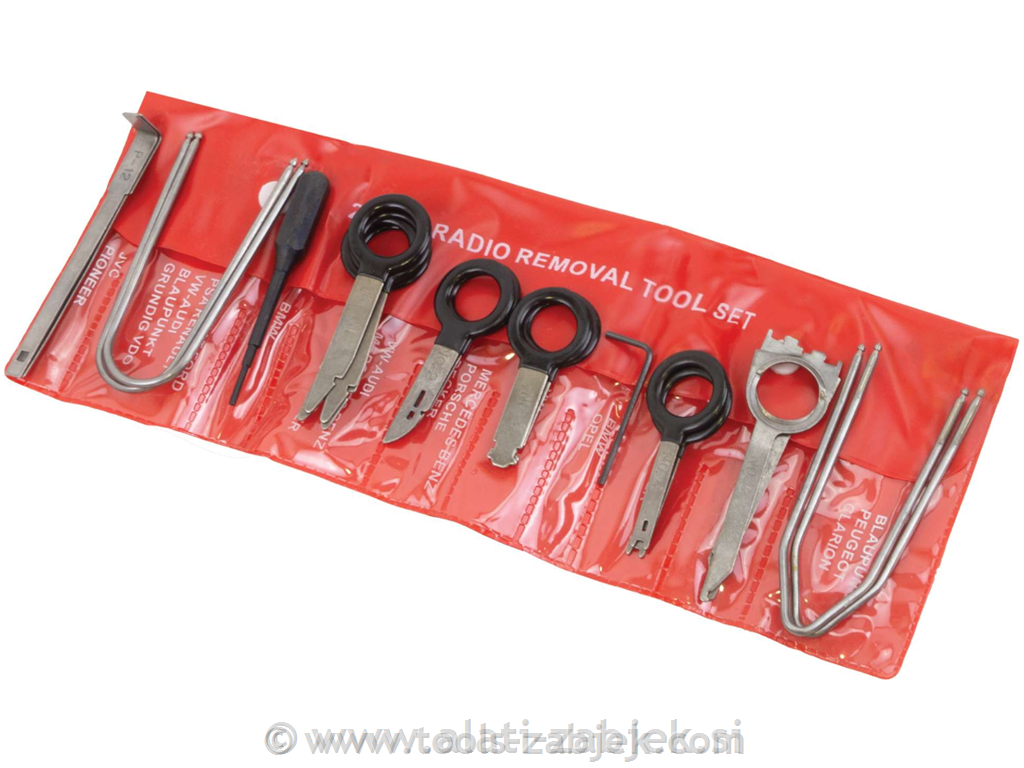 18-Piece Radio Removal Set WELZH