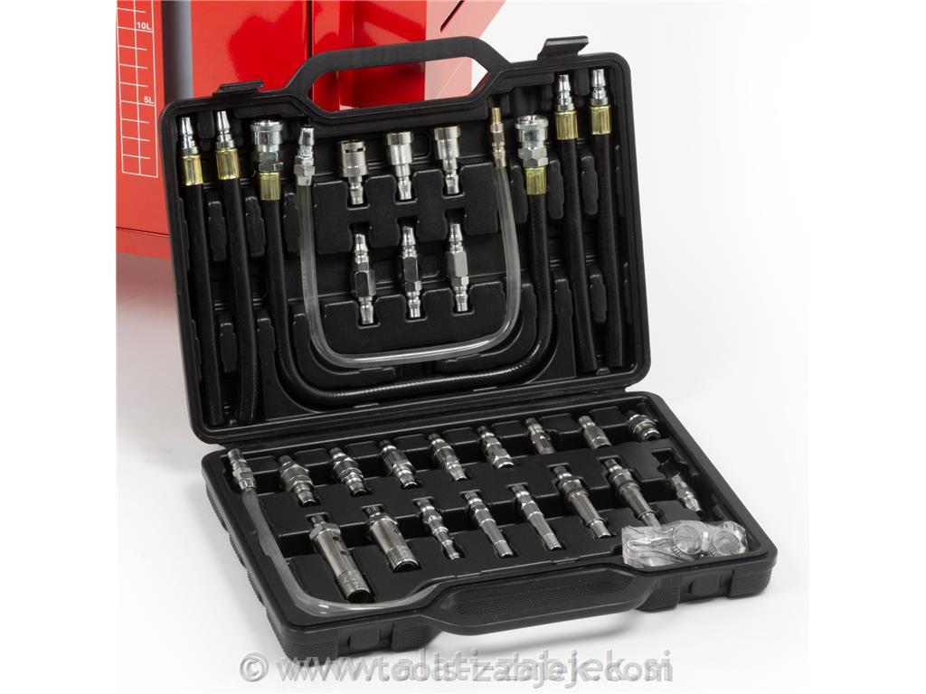 ATF splakovalni stroj + komplet adapterjev WELZH