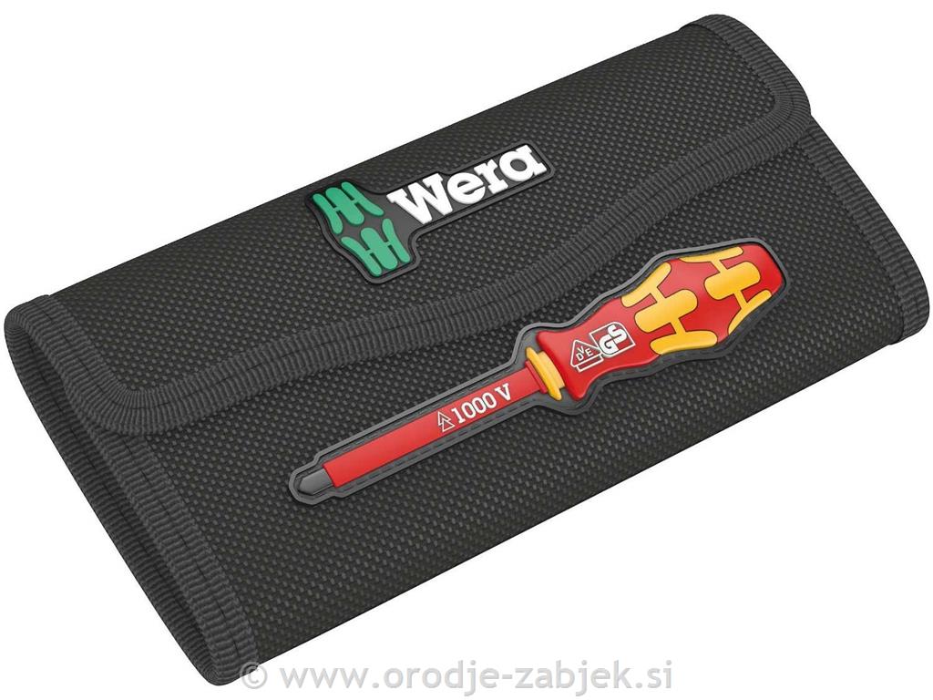 7-piece electric screwdriver set Kraftform Kompakt VDE WERA