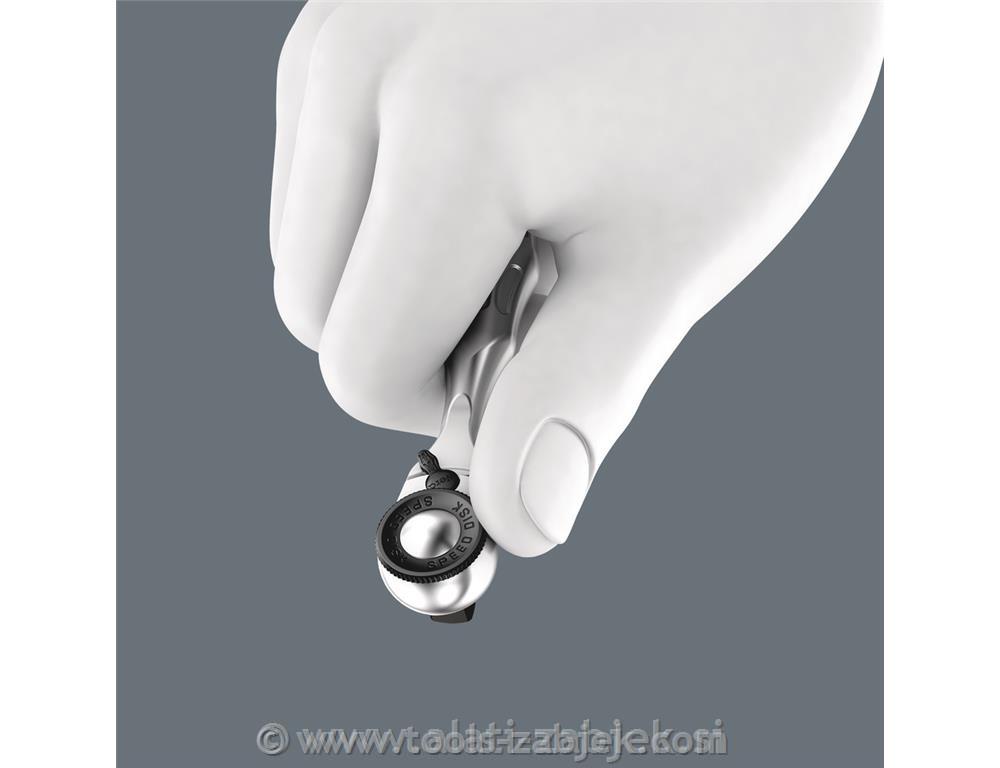 Zyklop Mini 3 ratchet with 1/4" drive WERA