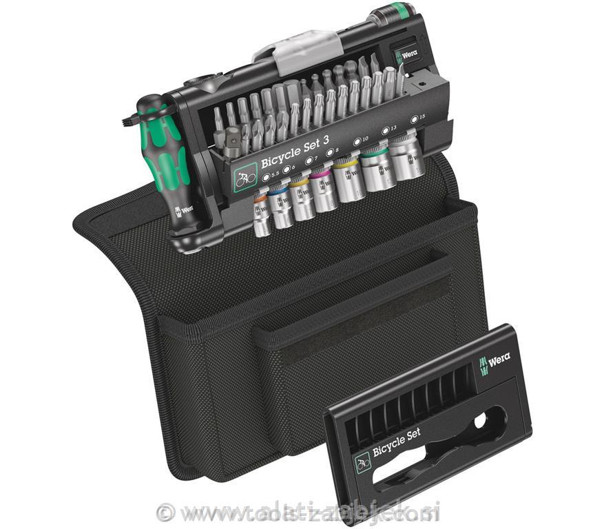 39-piece bicycle tool set WERA