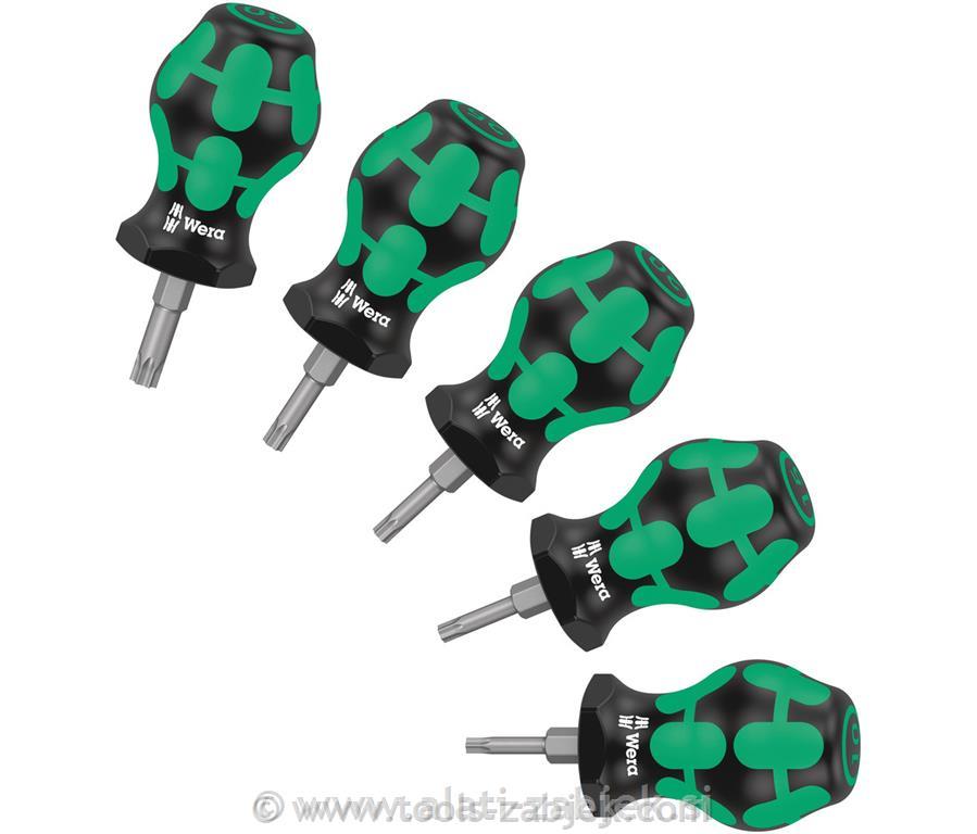 Stubby Set TX 1 Torx® screwdriver set WERA