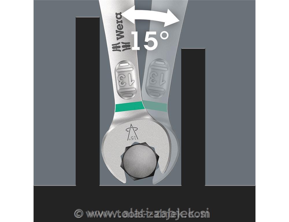 Joker combination spanner / 5-piece set/ 8-19 mm WERA