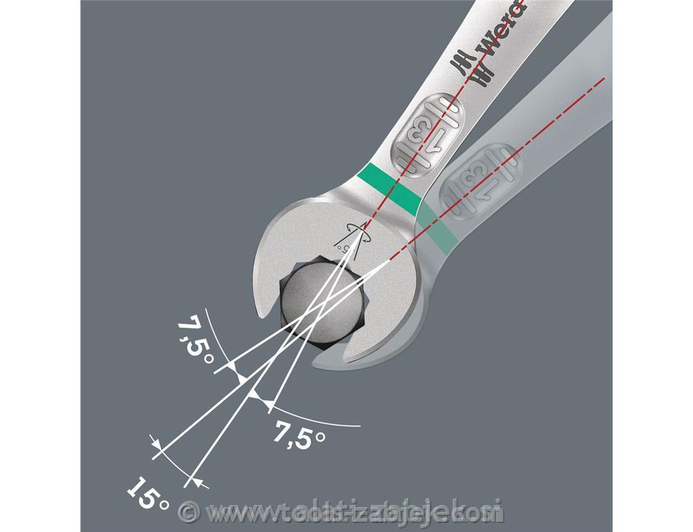 Joker combination spanner / 5-piece set/ 8-19 mm WERA