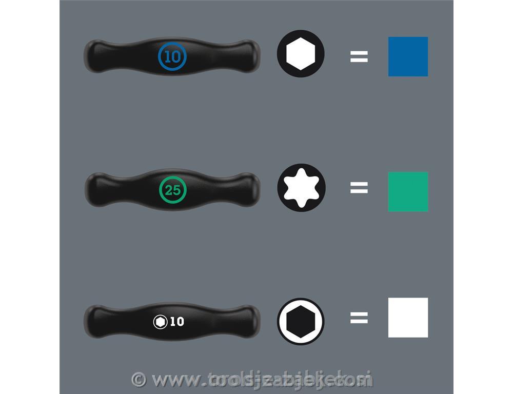 T-handle screwdriver Hex-Plus WERA
