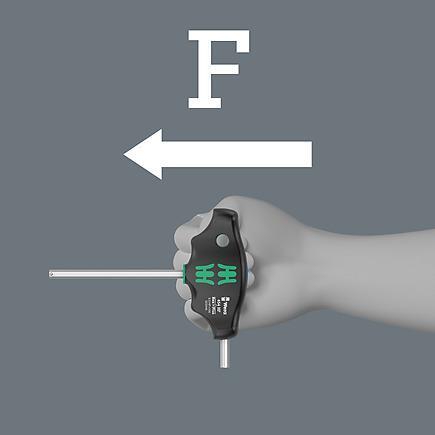 T-handle screwdriver Hex-Plus WERA