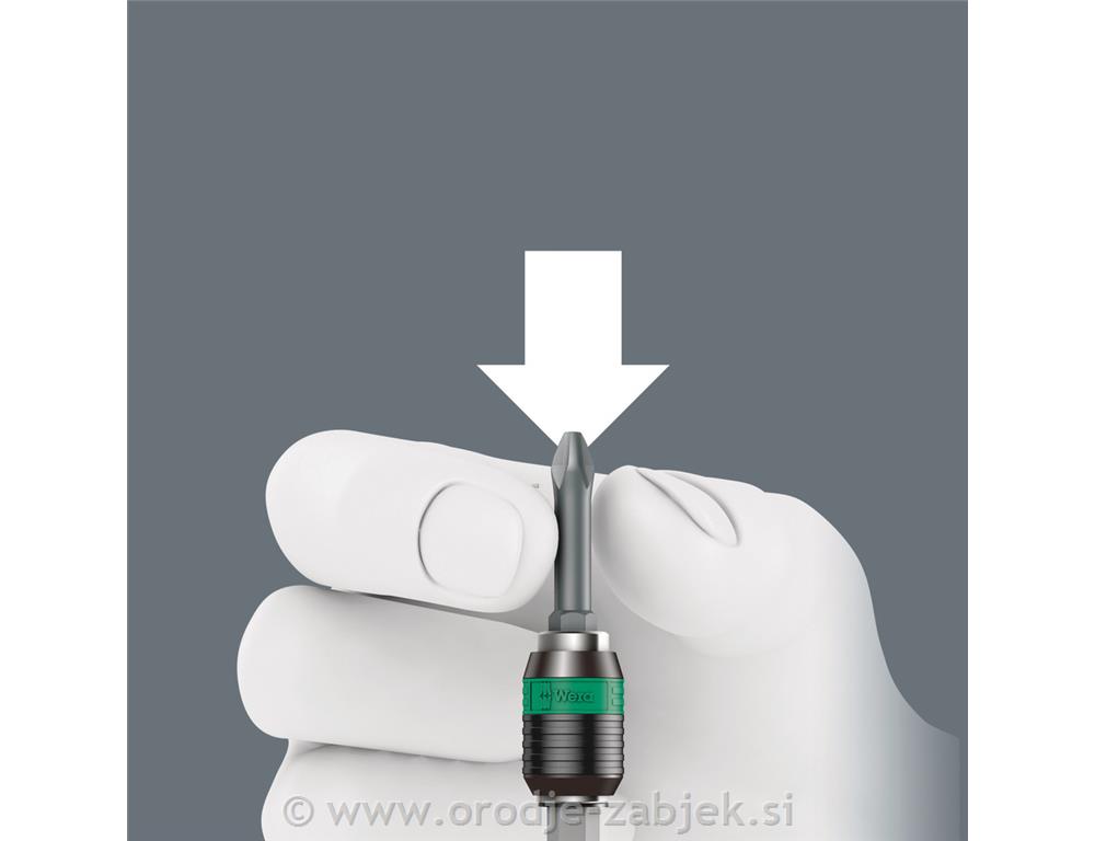 Angle ratchet screwdriver with bits Kraftform Kompakt WERA