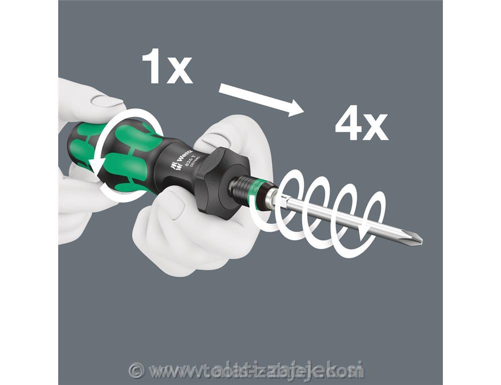 Bitholding screwdriver Kraftform KompaktTurbo 1 WERA