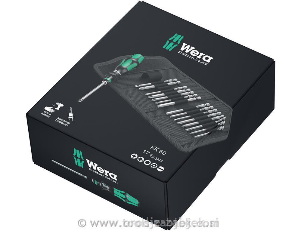 Bitholding screwdriver Kraftform Kompakt WERA