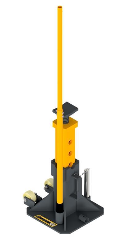 22T TRUCK STAND SET ON WHEELS WINNTEC