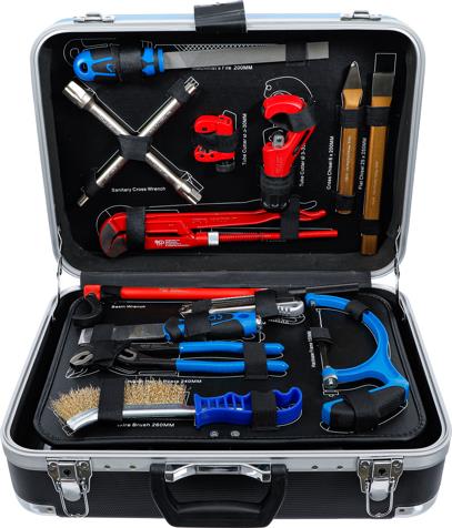 95 pcs. Plumbers Tool Assortment BGS TECHNIC