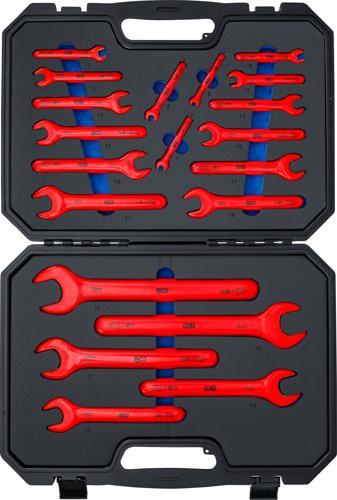 VDE Single Open End Spanner Set 6 - 32mm BGS TECHNIC
