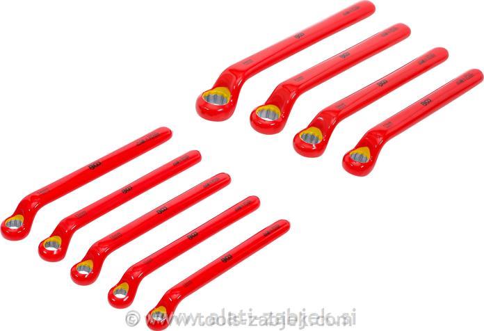 VDE Single End Ring Spanner Set 10-24mm BGS TECHNIC