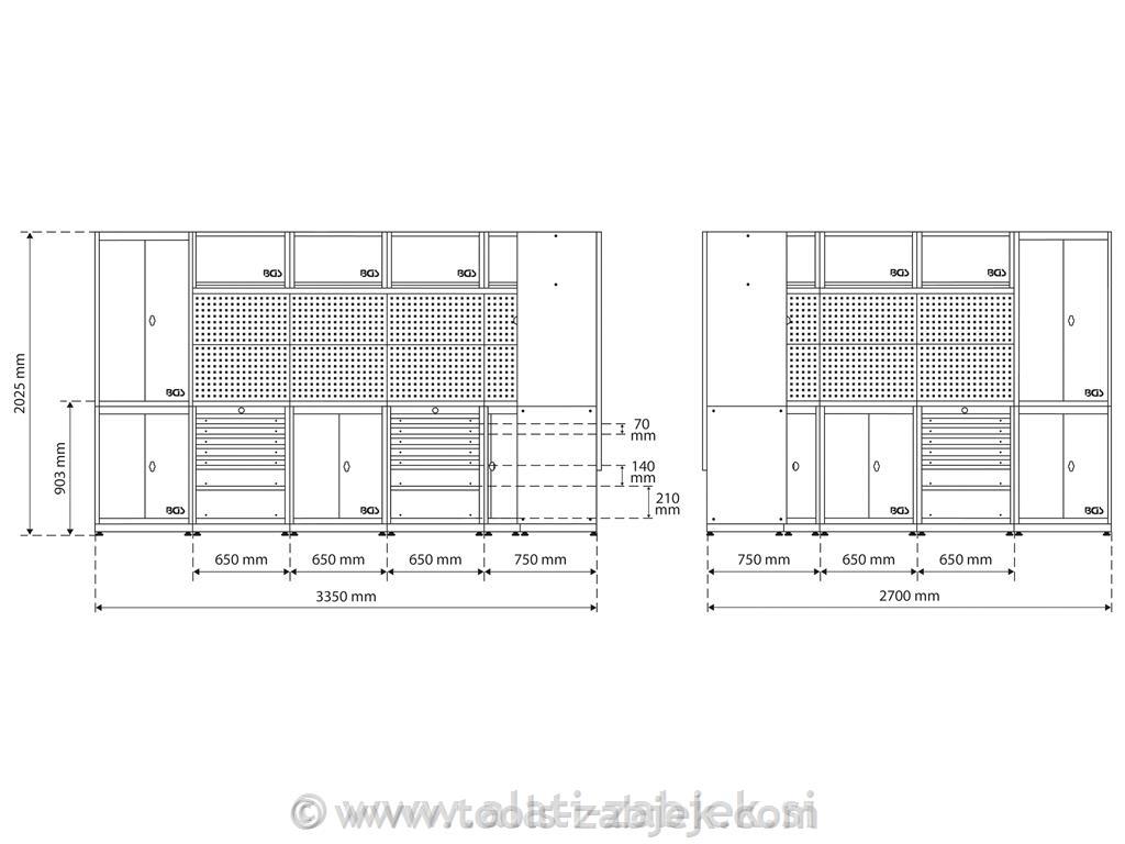 8-part workshop composition BGS TECHNIC