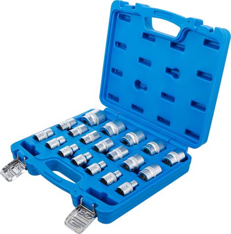 Socket wrench set 8-32 mm 1/2" BGS TECHNIC