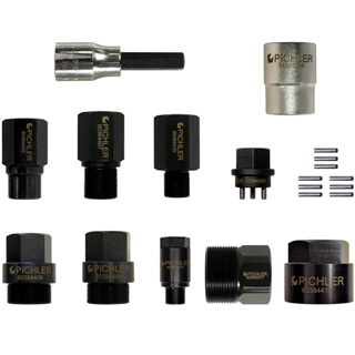 Set of adapters for nozzles PICHLER
